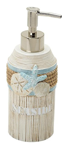 Zenna Home India Ink Seaside Serenity Loción O Dispensador D