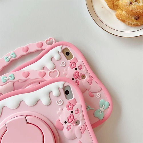 Funda De Silicona Con Soporte For Carcasa Protectora Con D