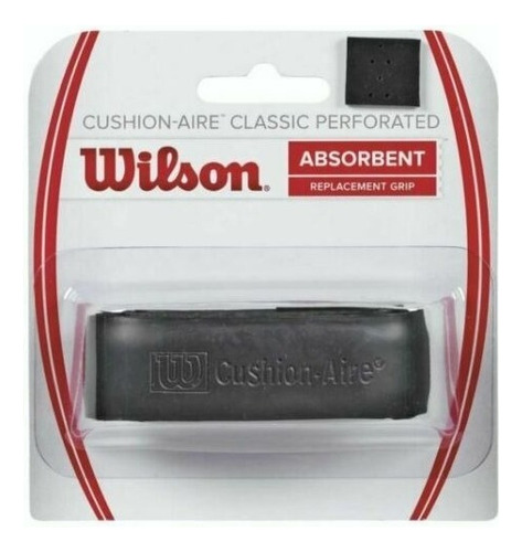 Grip Cushion Aire Classic Perforated Absorbent Wilson Negro