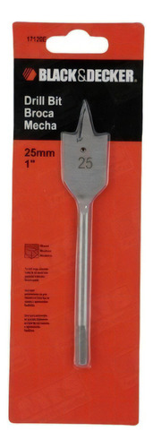 Mecha Paleta 25mm Madera Black And Decker 17120e