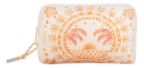 Necessaire Farm Ora Bolas M Coqueiral Rosa