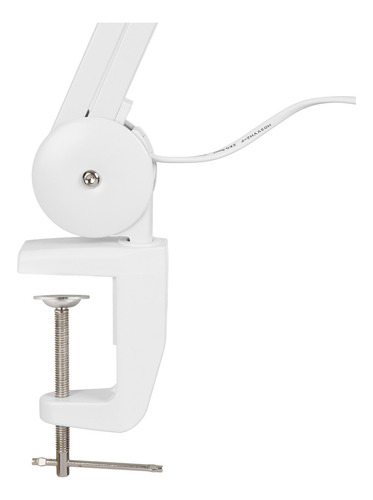 Lupa de bancada estetica led com dimmer Solver HL410 Branco