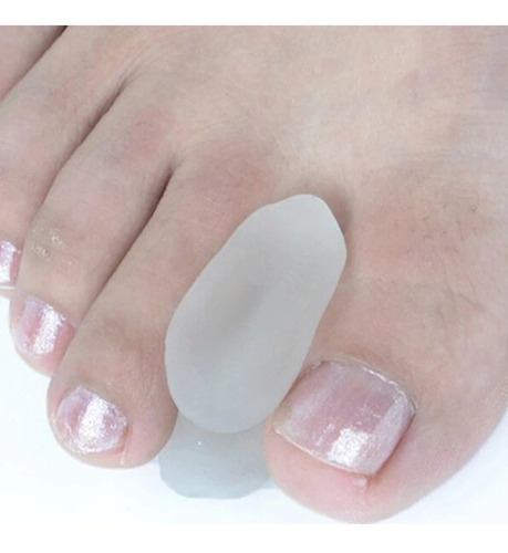 Imagem 4 de 7 de Separador De Dedos Dos Pés Em Silicone Confortável