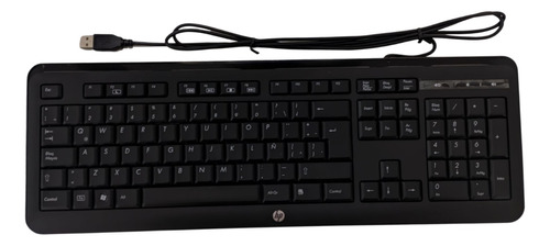 Kb38211 Teclado Usb Hp Original En Español Negro