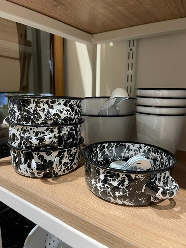 Imagen 4 de 4 de Cazuelas Enlozadas Con Asa Diseño Y Deco Para Tu Cocina