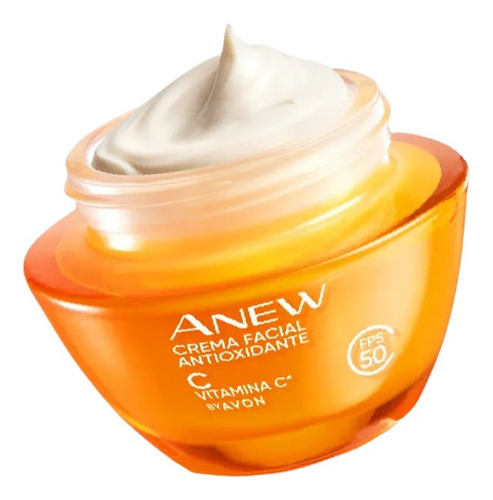 Avon Anew Crema Facial Antioxidante Vitamina C Con Fps 50
