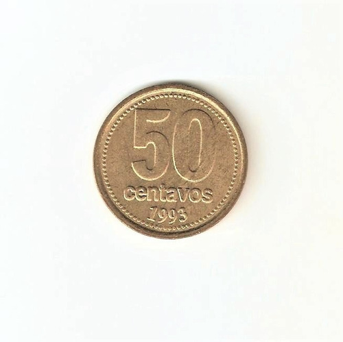 Monedas Argentinas 50 Centavos 1993 5.2.2 Sudafrica Sc