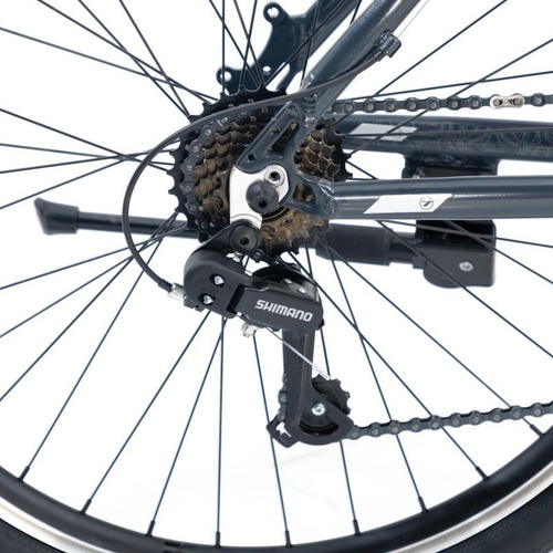 Imagem 4 de 6 de Bicicleta Tsw Orla 21v Aro 26 Quadro 18 Cinza Cinza Claro