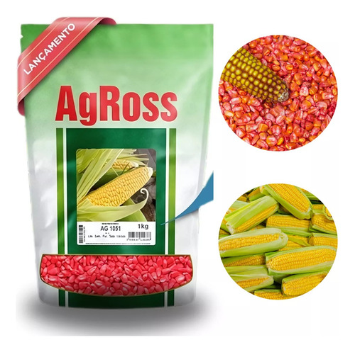 Semente Milho Doce Agroceres 1kg Alta Qualidade Envio Já