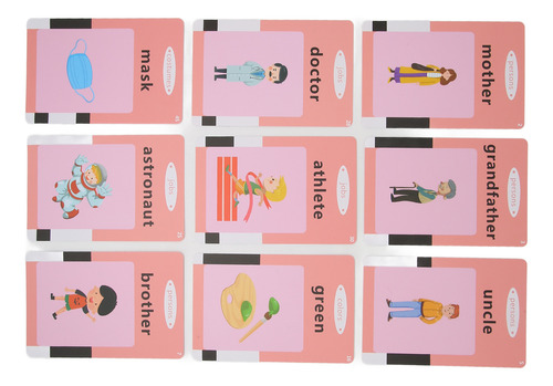 Blue 112 Flashcard Learning Toys Tarjetas Didácticas Para Ni