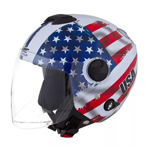 Capacete Street New Atomic U.s.a / Brasil Pro Tork