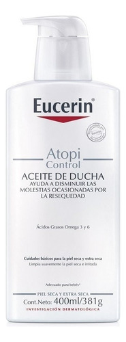  Aceite De Ducha Eucerin Atopi Control Piel Seca 400ml