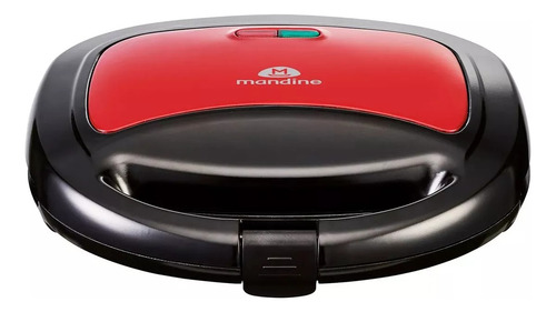 Sandwichera Tostadora Electrica Mandine V1120a Colo Rojo