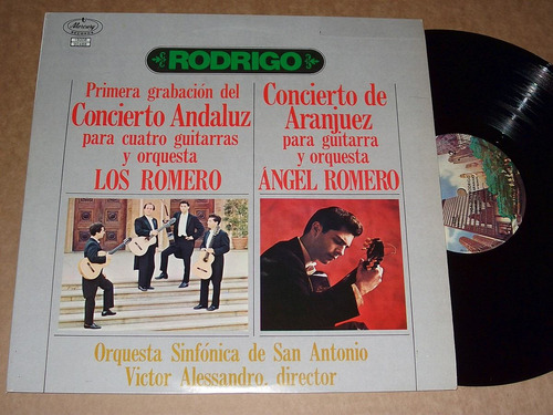 Joaquin Rodrigo Concierto Andaluz Aranjuez Lp Vinil Acetato