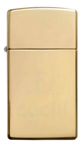Encendedor Zippo Slim Brass - 1654b