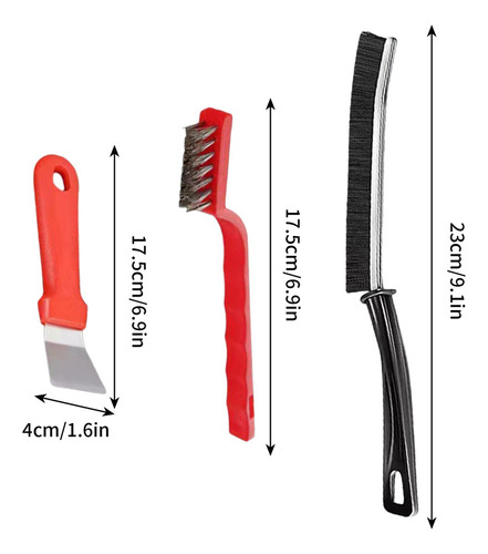 Fe Cepillo J 3005 Para Limpieza De Cocina Doméstica, 6