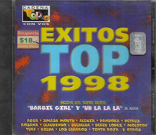 Tinta Roja Gilda Turf Los Charros Molotov Cd Exitos Top 19 