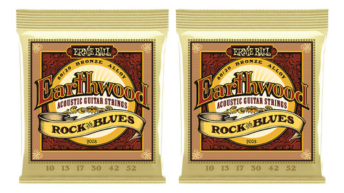 Ernie Ball Cuerda Bronce Para Guitarra Acustica Unidades)