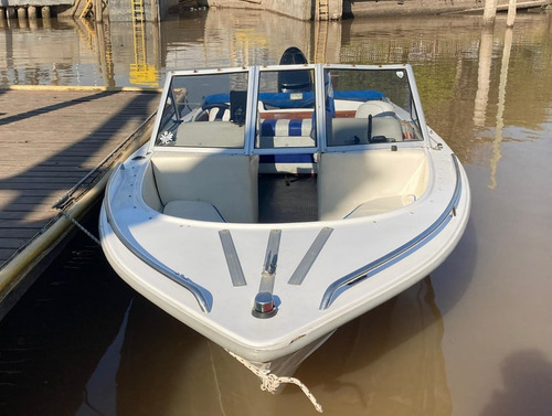 Imagen 3 de 9 de Lancha Femsa 460 Open Con Mercury 50hp 2t Impecable