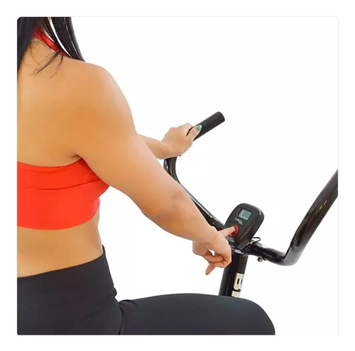 Bicicleta Ergométrica Polimet 5 Funções Bp-880 Com Monitor