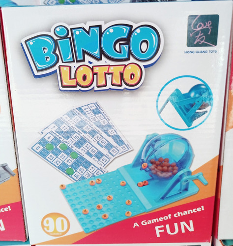 Juego De Mesa Bingo Lotto Tombola Envio Gratis