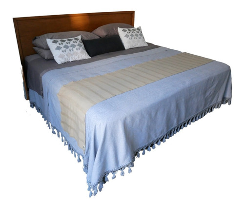 Magesa Pie De Cama Decorativo México Artesanal Matrimonial