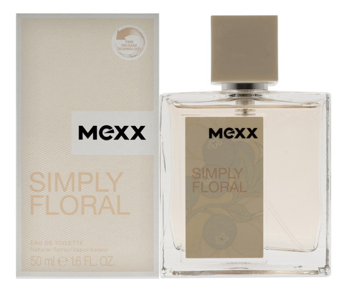 Perfume Mexx Simply Floral Para Hombre, Eau De Toilette, 50