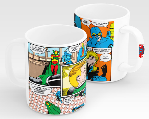 Taza / Tazón Sublimado Liga De La Justicia / Jla / 325ml