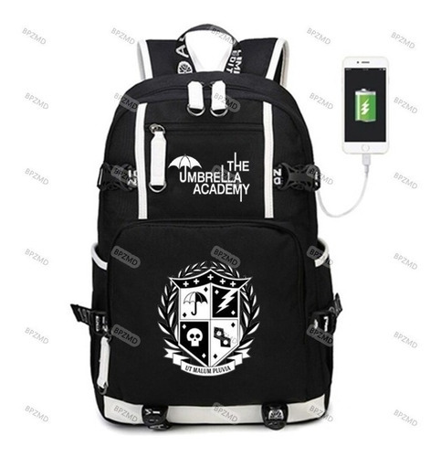 The Umbrella Academy Mochila Usb Para Mujer Hombre Adolesc