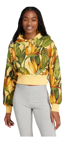 Buzo adidas Entrenamiento X Farm Mujer Amarillo Jd6282