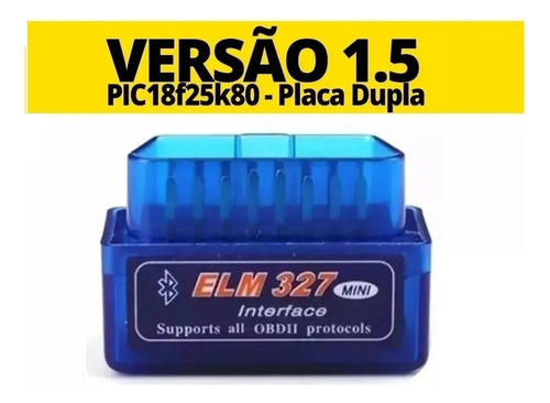Scanner Automotivo Diag Elm327 Obd2 V1.5 Bluetooth 2 Placas