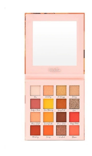  Paleta De Sombras  Oh Poppy   Bebella Cosmetics