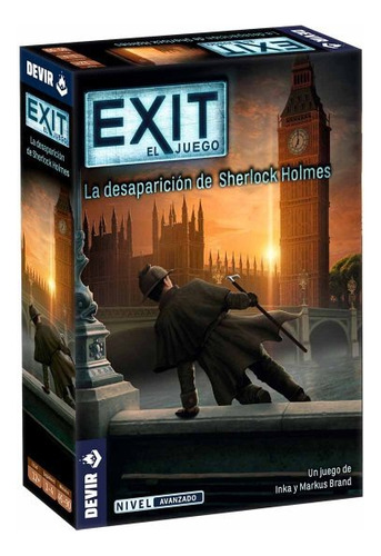 Juego Exit La Desaparición De Sherlock Holmes / Diverti
