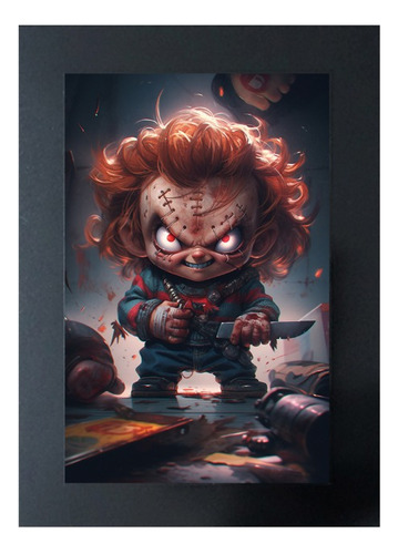 Cuadro De Chucky El Muñeco Diabólico  Num 14