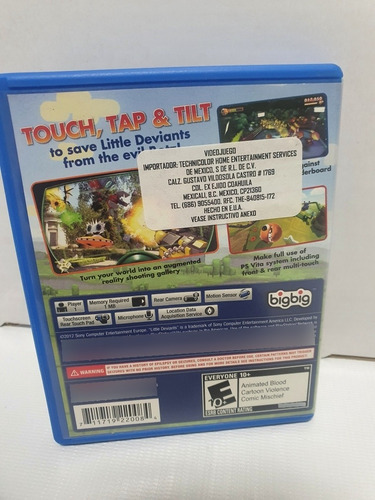 Little Deviants Psvita Playstation Vita / Original / Físico (Usado)