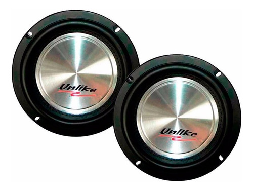 Par Mid Bass Unlike Unf61 180w Rms 6 Polegadas Alto Falante