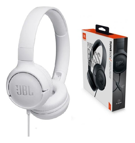 Audifono Jbl Tune 500 Blanco C/microfono - Ncuy