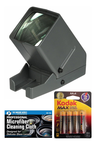 Visor De Diapositivas Y Negativos Led Portátil De Escritorio
