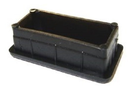 Imagen 3 de 3 de Regaton Plastico Interior Rectangular 60x20 Mm X 10 Unid