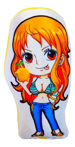 Mini Cojin Nami Chiquito - Cojin Decorativo De One Piece 