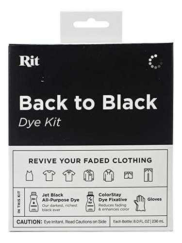 85857  Tie Dye Kit Back2black, Volver Negro