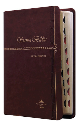 Biblia Rvr-1960 Compacta Imitación Piel Vino (3910)