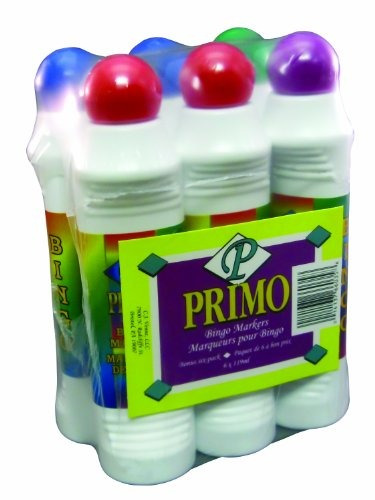 Primo 6 Pack Bingo Markers Early Childhood Development