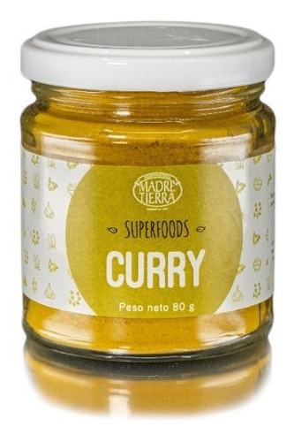 Curry 80g Superfoods - Madre Tierra 