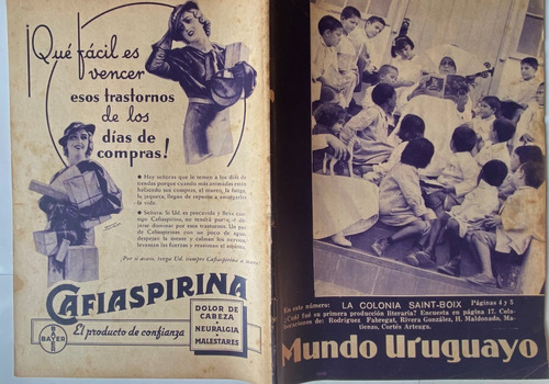 Mundo Uruguayo N° 890 Peñarol - Rampla Nacional Sud 1936
