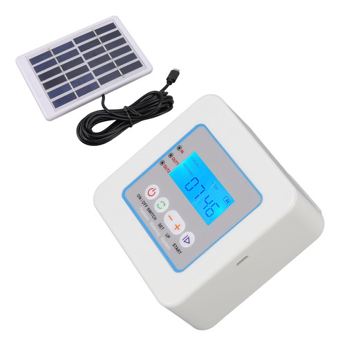 Kit De Riego Por Goteo Automático, Temporizador Solar Microp