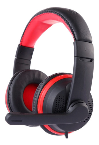 Headset Gamer Fone De Ouvido Com Fio P2 3,5mm Cor Preto Cor Da Luz Sem Luz