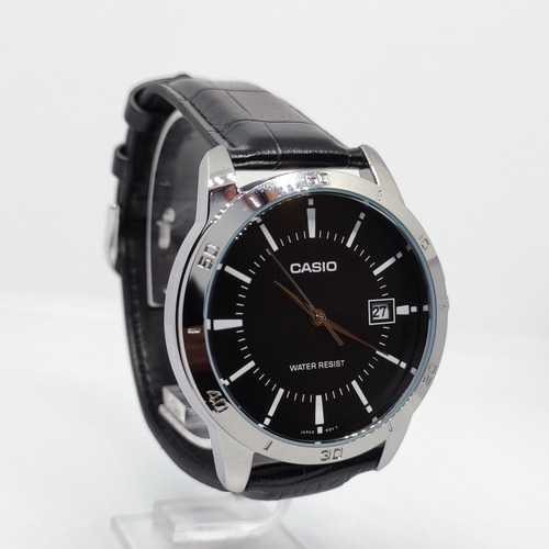 Imagen 4 de 10 de Reloj Analogo Casio Casual Negro Mtp-v004l-1a