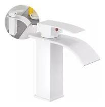 Comprar Llave Lavamanos Griferia De Baño Blanco Monomando Lavamanos Griferia Baño Llave Lavamanos Qatarshop Griferia De Baño Monomando Griferia De Baño Para Lavamanos Llave Monomando Para Baño Grifo Lavamanos