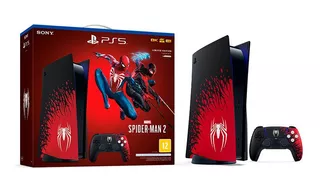 Playstation 5 Sony 825gb 1 Controle Sem Fio Spider Man 2